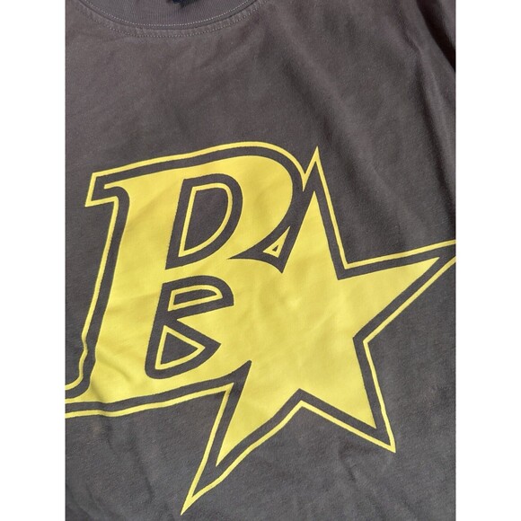 BLACKTAILOR B Star Logo Shirt "Brown Yellow" BKTLife STEM Tee - Mens Medium - Picture 4 of 9